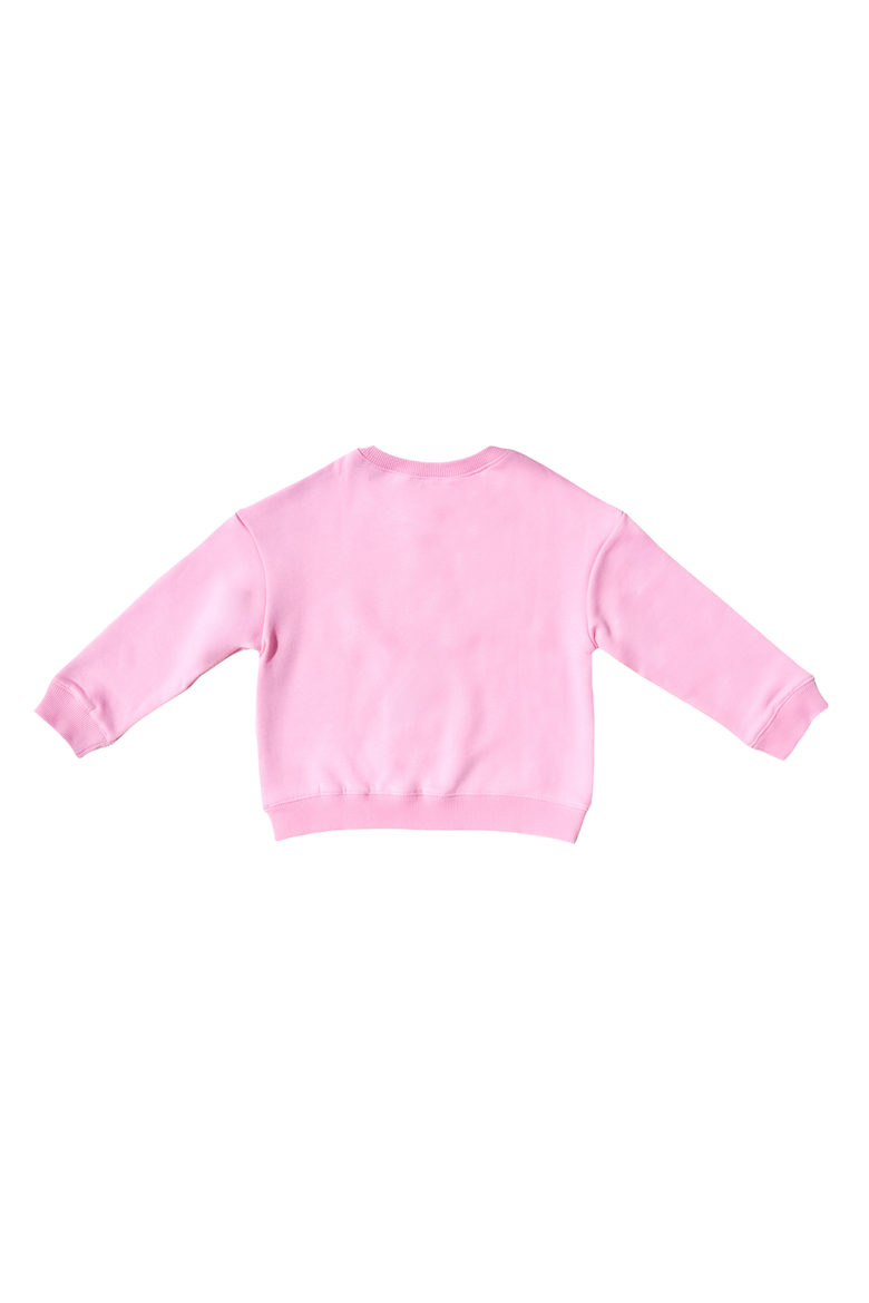 Lil Sis Sweatshirt, Alternate, color, Pink/White