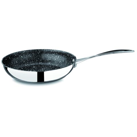 Glamour Diamond Non-Stick Frying Pan with Handle and Lid