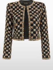 Jenny Packham Dahlia Crystal-Embellished Jacket