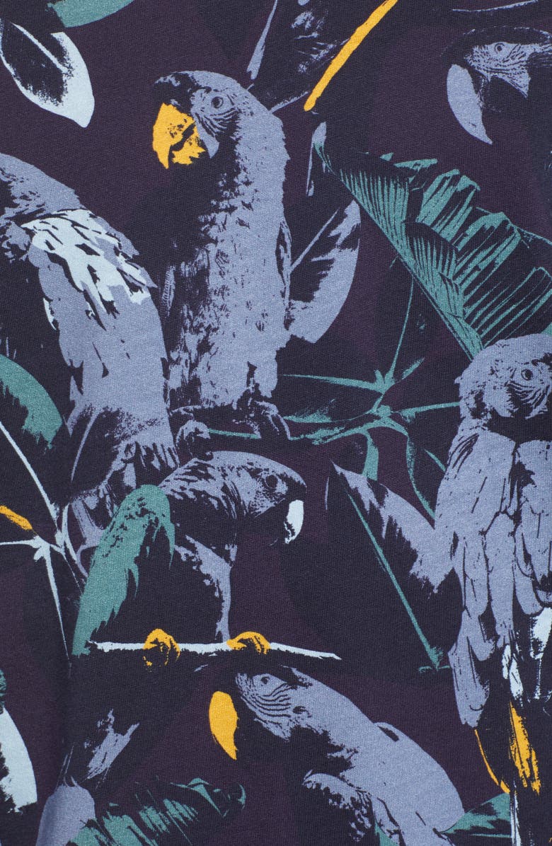 Ted Baker London Beakme Parrot Print T-Shirt, Alternate, color, 