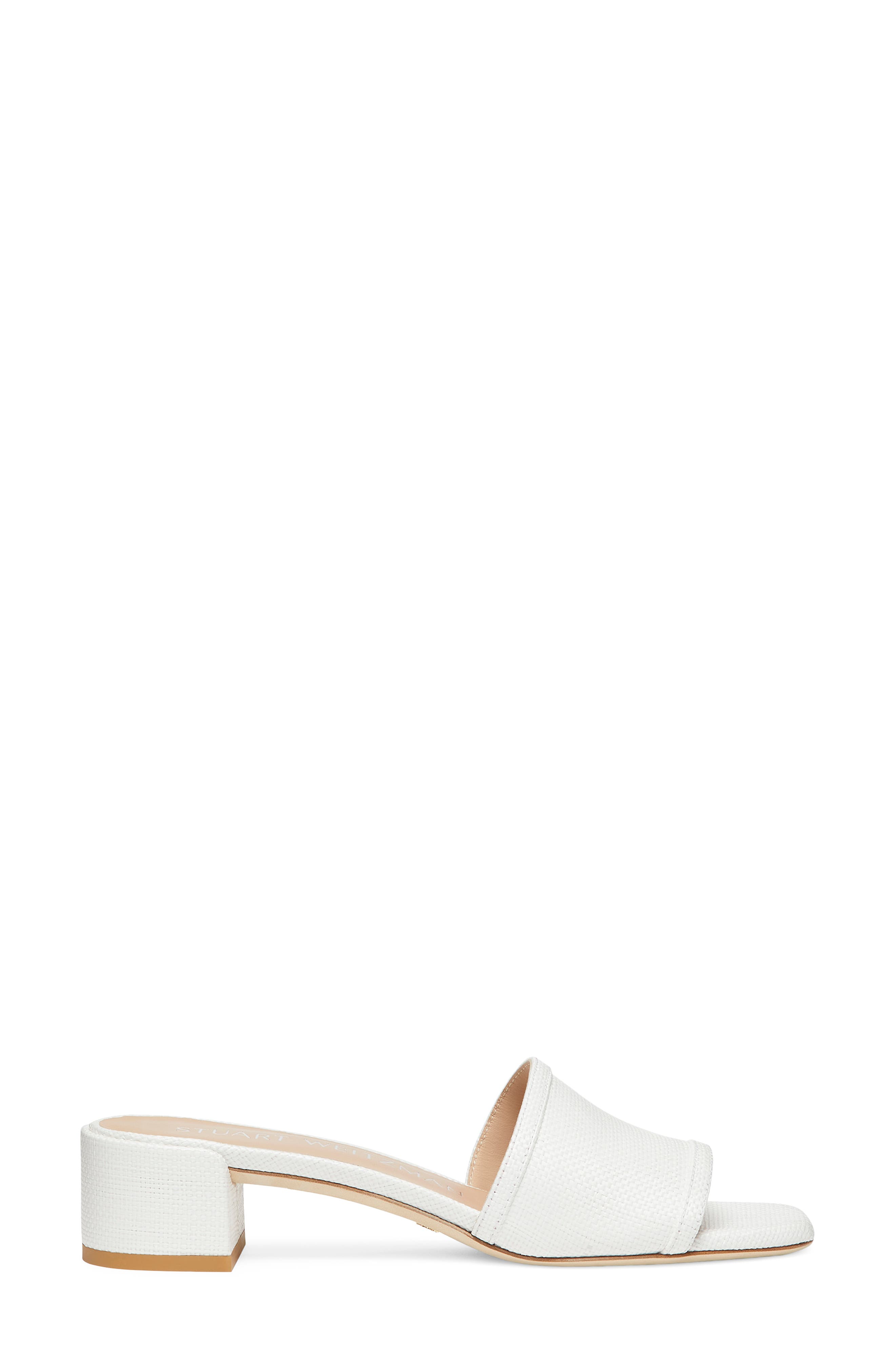 Stuart Weitzman Cayman 35 Block Slide Sandal, Alternate, color, 