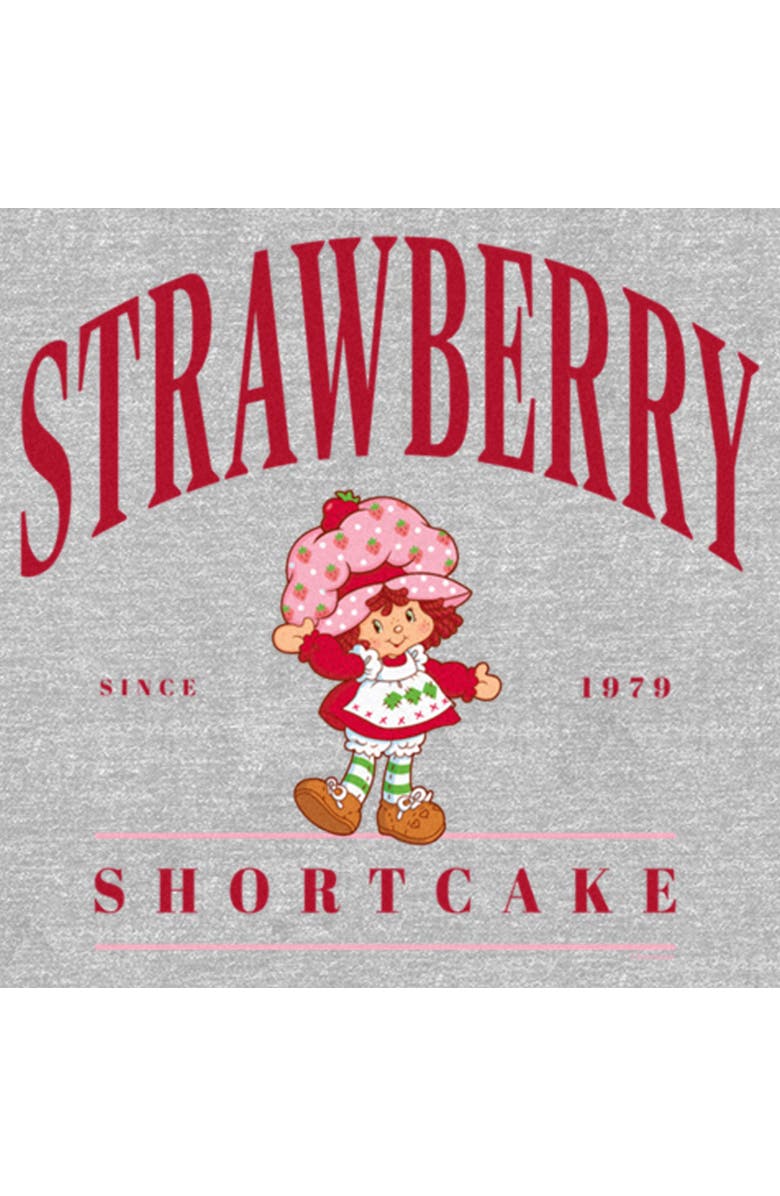 Strawberry Shortcake Women's Strawberry Shortcake School Berry Graphic T-Shirt, Alternate, color, Athletic Heather
