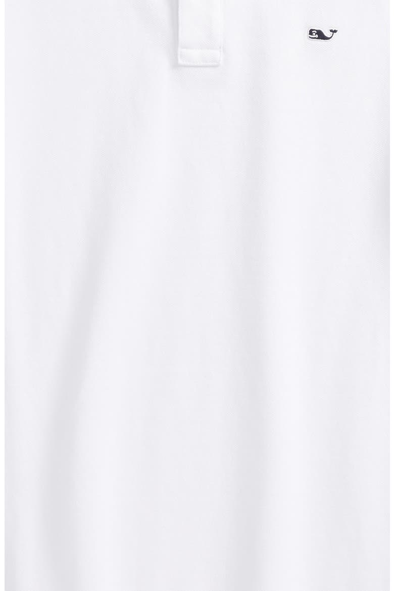 Kids' Classic Cotton Piqué Polo, Alternate, color, WHITE CAP