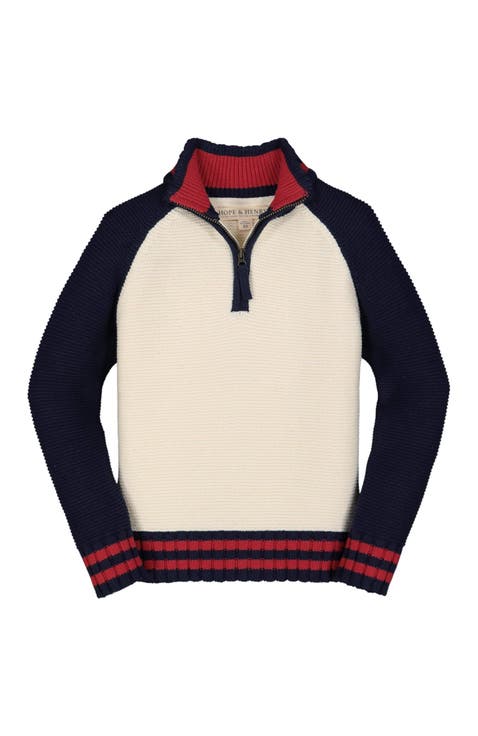 Baby Boys' Half Zip Ski Sweater, Infant