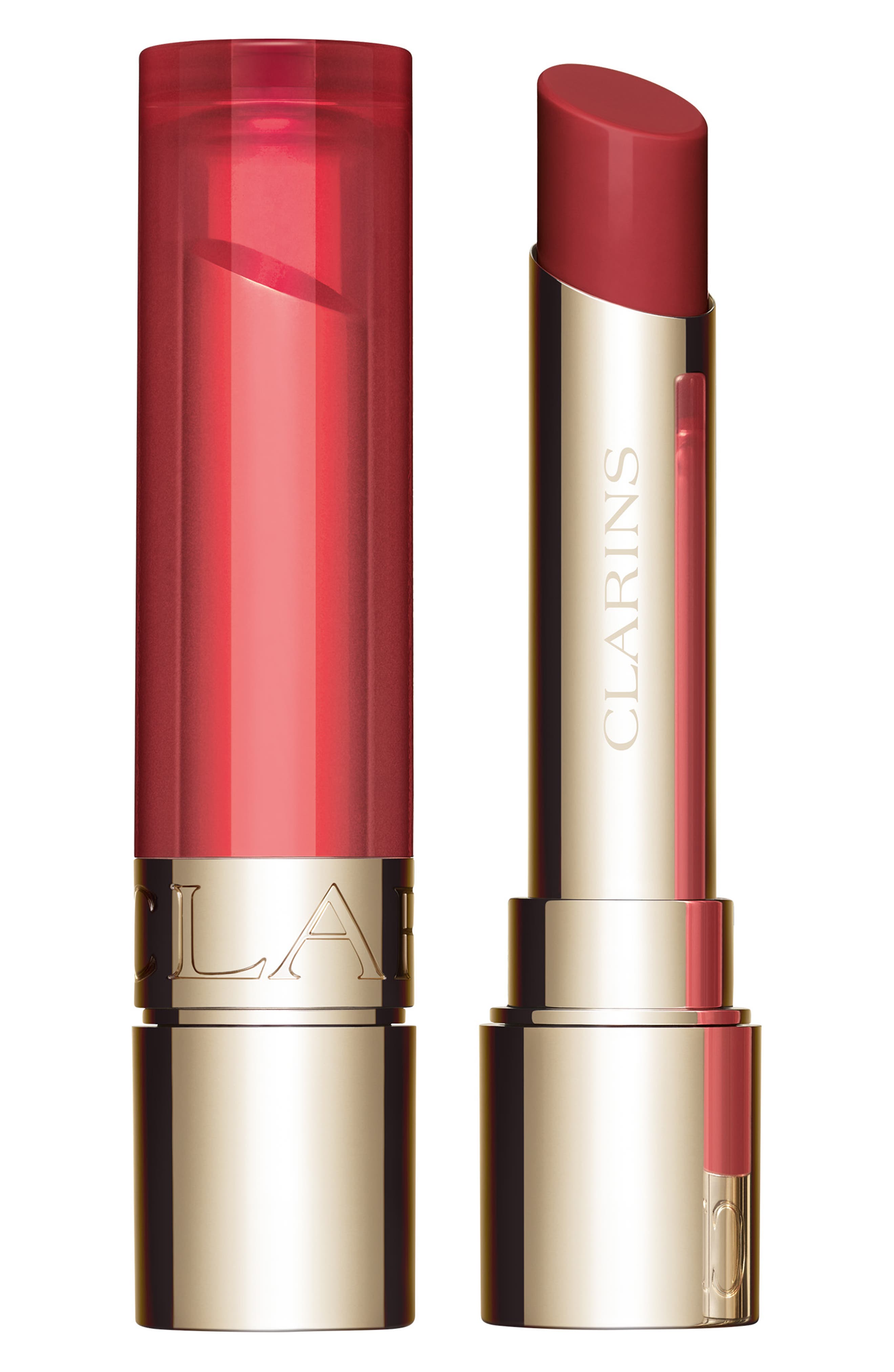 Clarins Hydrating Peptide & Plumping Lip Oil Balm in Cherry 