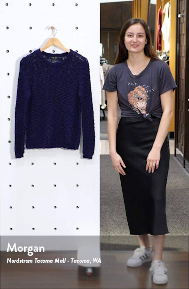 Nubby Crewneck Sweater, sales video thumbnail