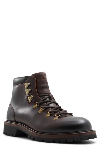 Brooks Brothers Roosevelt Lace-up Boot In Burgundy