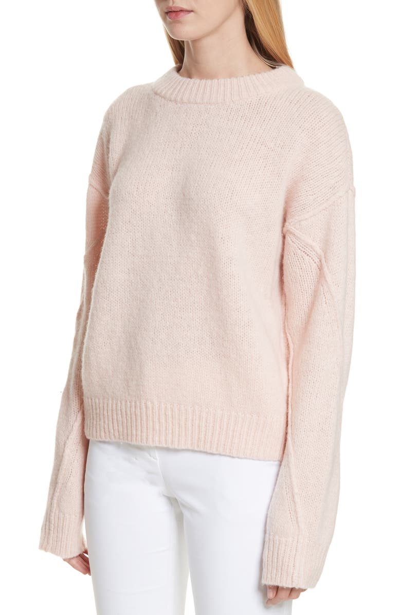 Tory Burch Eva Sweater with Removable Turtleneck, Alternate, color,