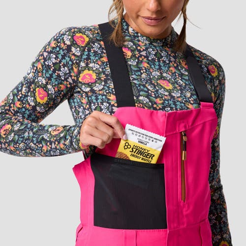 Backcountry Cottonwoods Gore-tex Shell Bib Pant In Pink