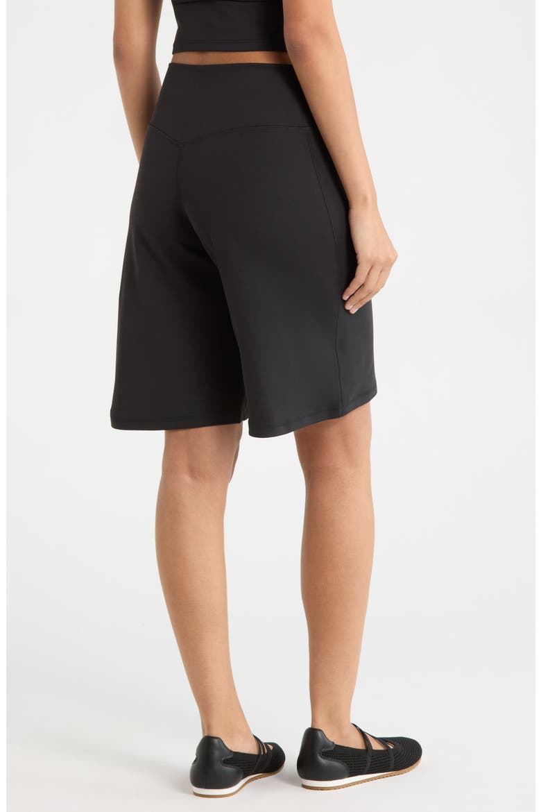 Zen Long Shorts, Alternate, color, BLACK