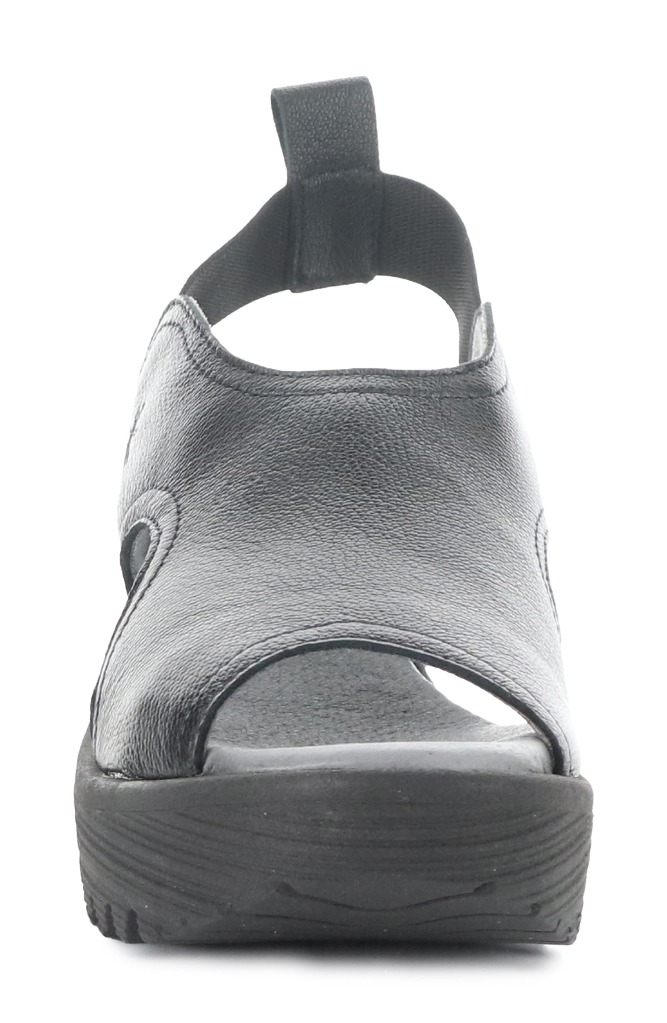 Fly London Liku Slingback Platform Wedge Sandal, Alternate, color, 