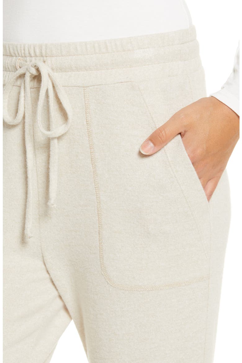 x Living in Yellow Skye Joggers (Nordstrom Exclusive), Alternate, color, TOASTED OATMEAL