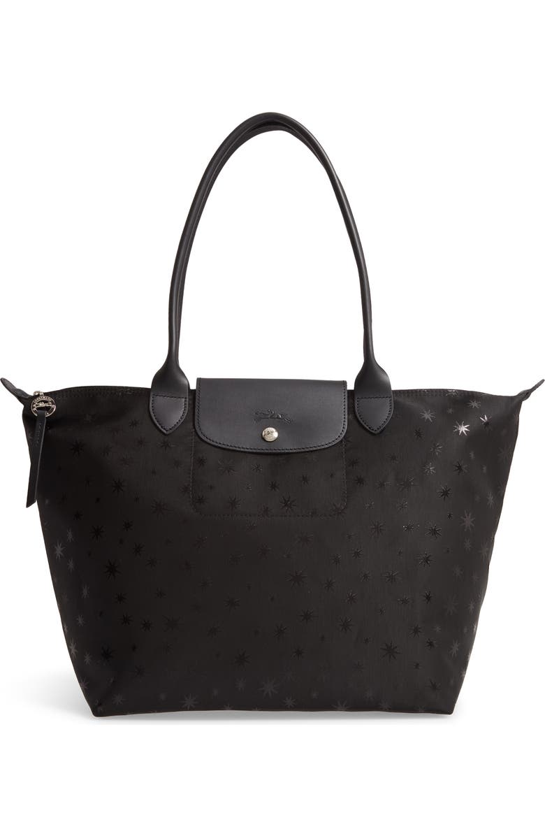 Longchamp Le Pliage Jacquard Nylon Tote, Main, color,