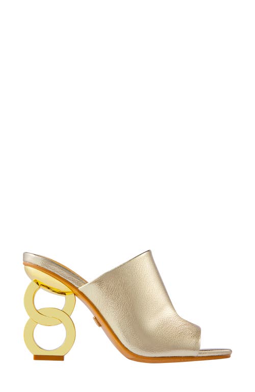 Ninety Union Rumba Slide Sandal In Gold