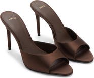 MANGO Satin Sandal
