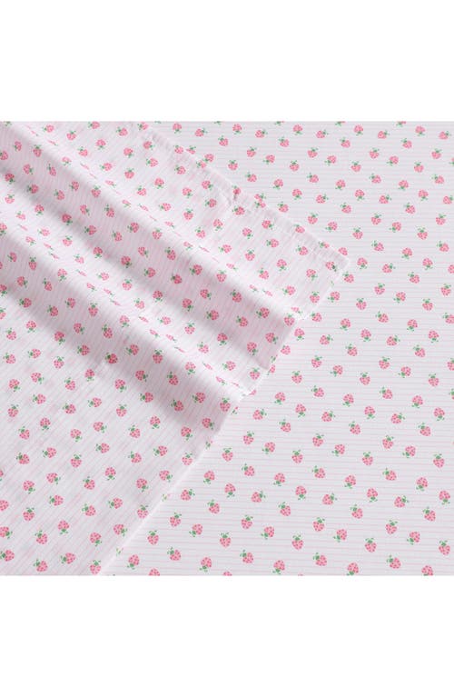 Laura Ashley Sweet Lady Bug Print Microfiber Sheet Set