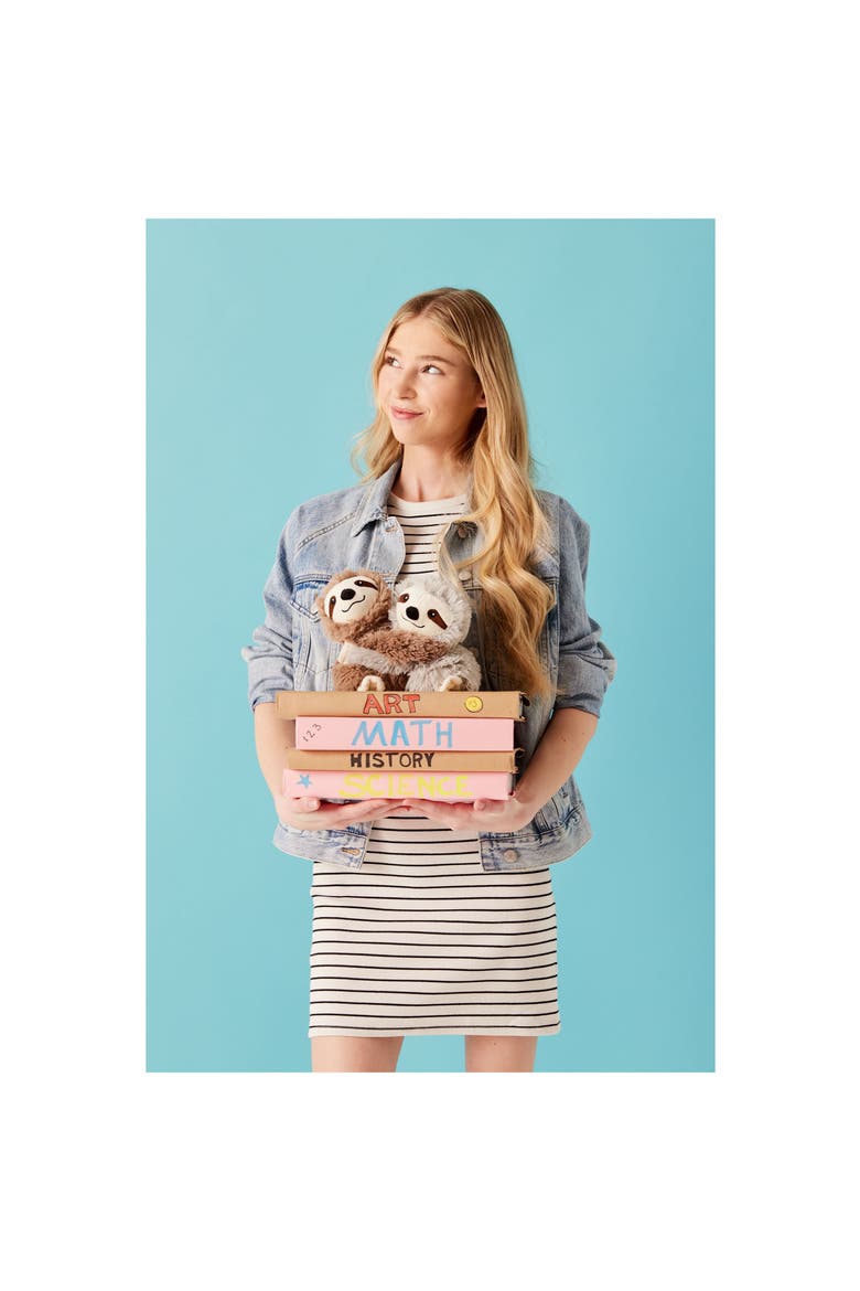 Sloth Hugs Plush Toy, Alternate, color, Brown/Grey