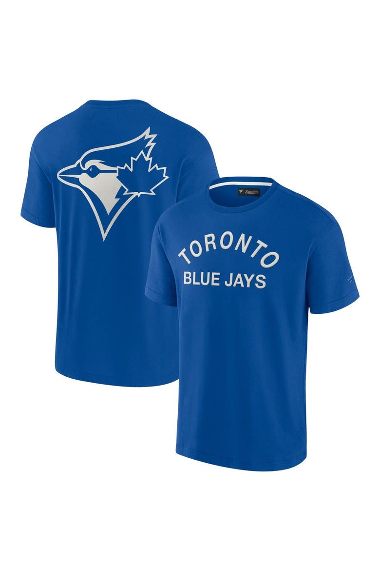 Unisex Fanatics Signature Royal Toronto Blue Jays Elements Super Soft Short Sleeve T-Shirt, Main, color, Royal