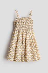 H&M Patterned Cotton Dress