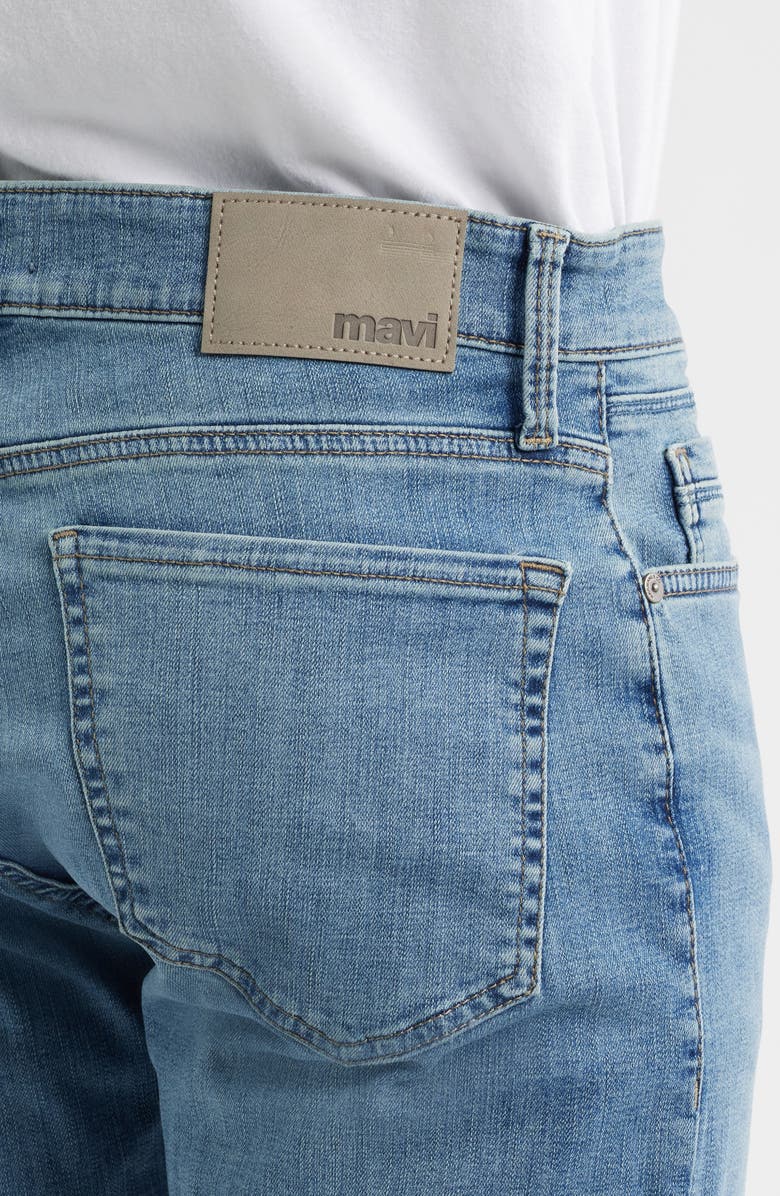 Mavi Jeans Zach Straight Leg Jeans, Alternate, color, Light Brushed Organic Vintage