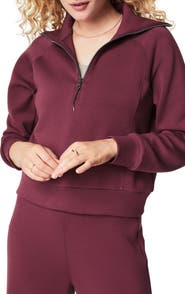 SPANX® AirEssentials Half Zip Sweatshirt