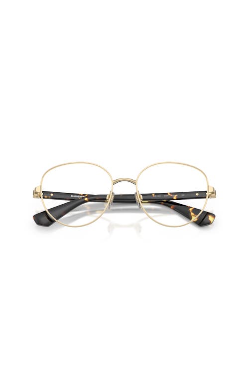 Burberry 55mm Phantos Optical Glasses In Gold