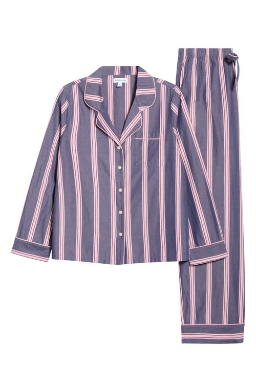 Nordstrom Classic Cotton Pajamas In Purple