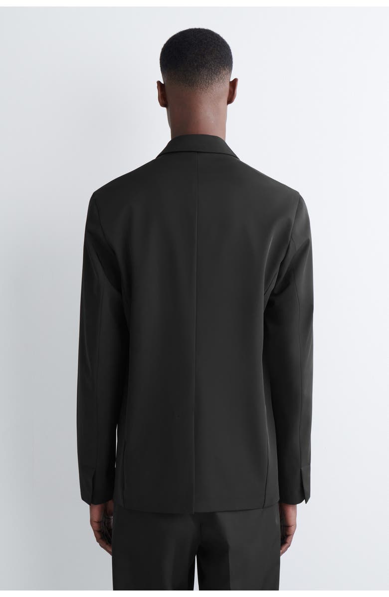COS Slim Unstructured Tech-twill Blazer, Alternate, color, Black