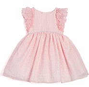 Pippa & Julie Kids' Bow Ruffle Dress