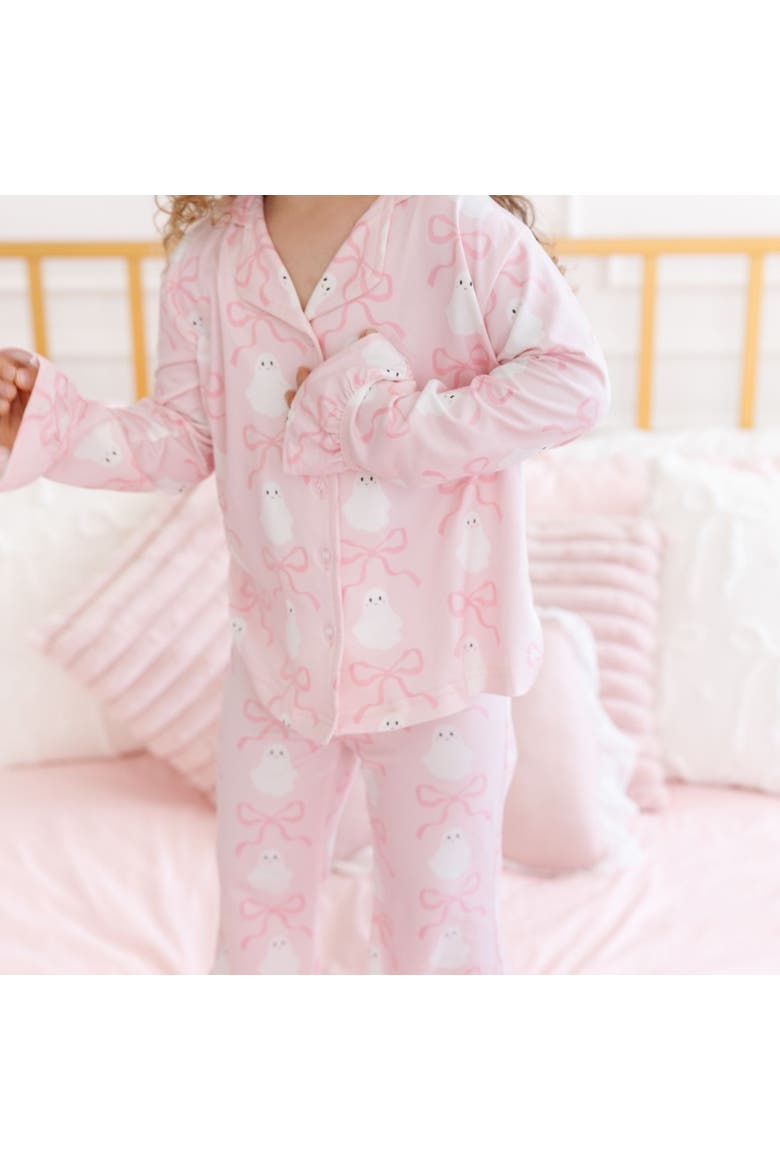 Ghost Halloween Lounge Set, Alternate, color, Soft Pink