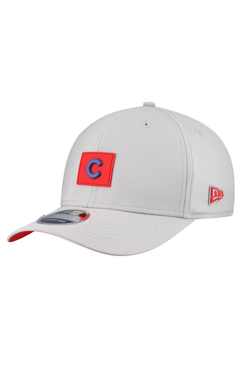 New Era Men's New Era  Gray Chicago Cubs 2026 Clubhouse 9SEVENTY Adjustable Hat, Main, color, Gray