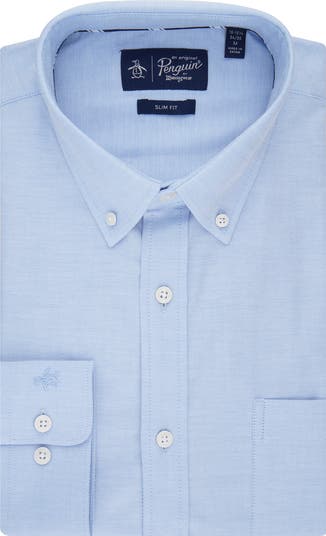 Original Penguin Abbot Brushed Oxford Slim Fit Dress Shirt