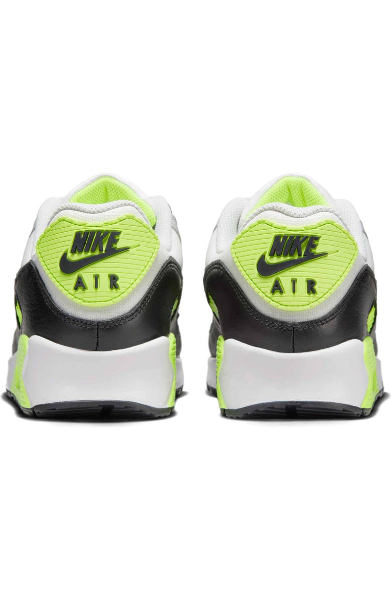 Nike Air Max 90 Gore-Tex<sup>®</sup> Waterproof Sneaker, Alternate, color, Summit White/ Volt/ Black