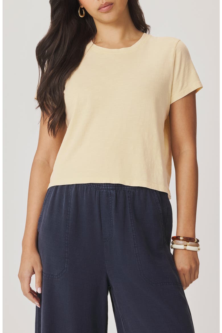 Louisa Short Sleeve T-Shirt, Main, color, HONEYSUCKLE BEIGE