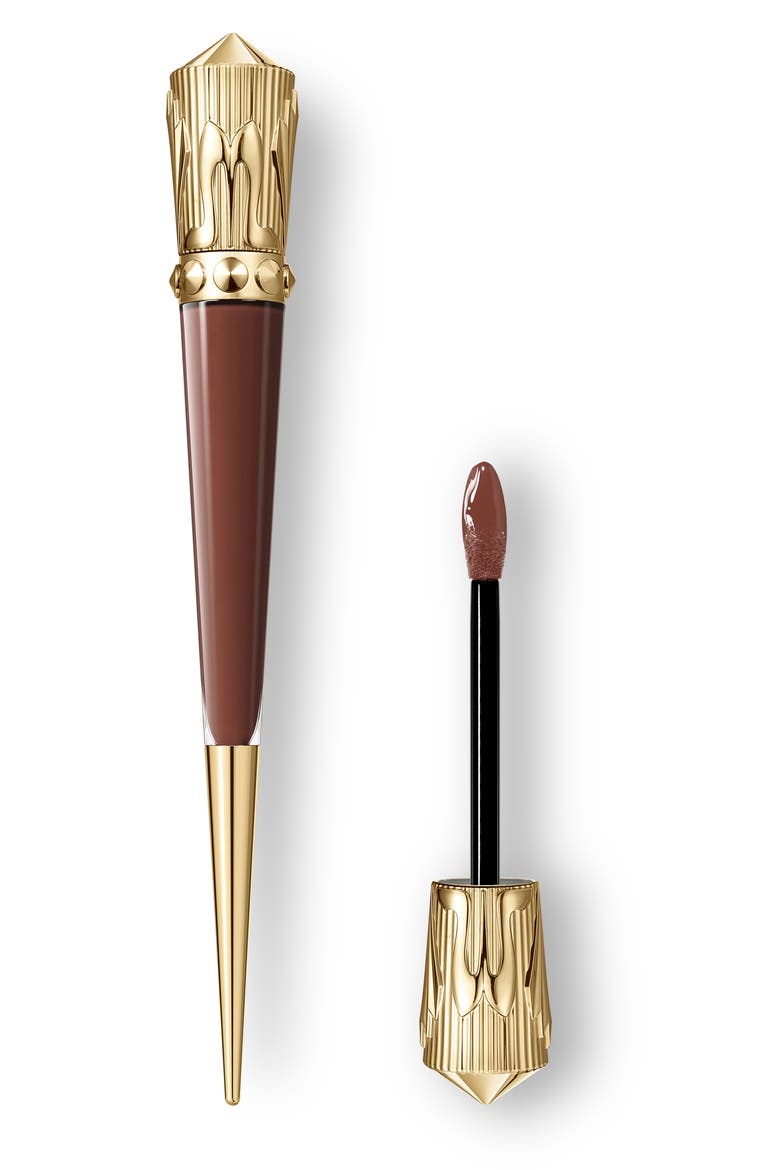 Rouge Stiletto Vinyl Gloss, Main, color, HOT SIENNA