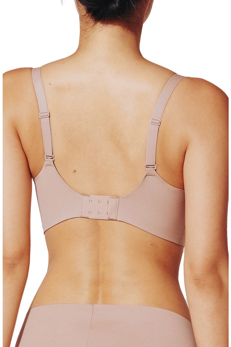 Zero Edge™ Wireless Push-Up Bra, Alternate, color, TAUPE