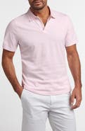 David Donahue Hemingway Cotton & Silk Polo