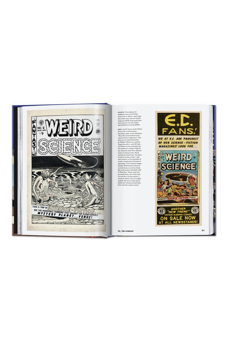 EC Comics The New Trend 1950-54 45th ed Book, Alternate, color, Royal Blue