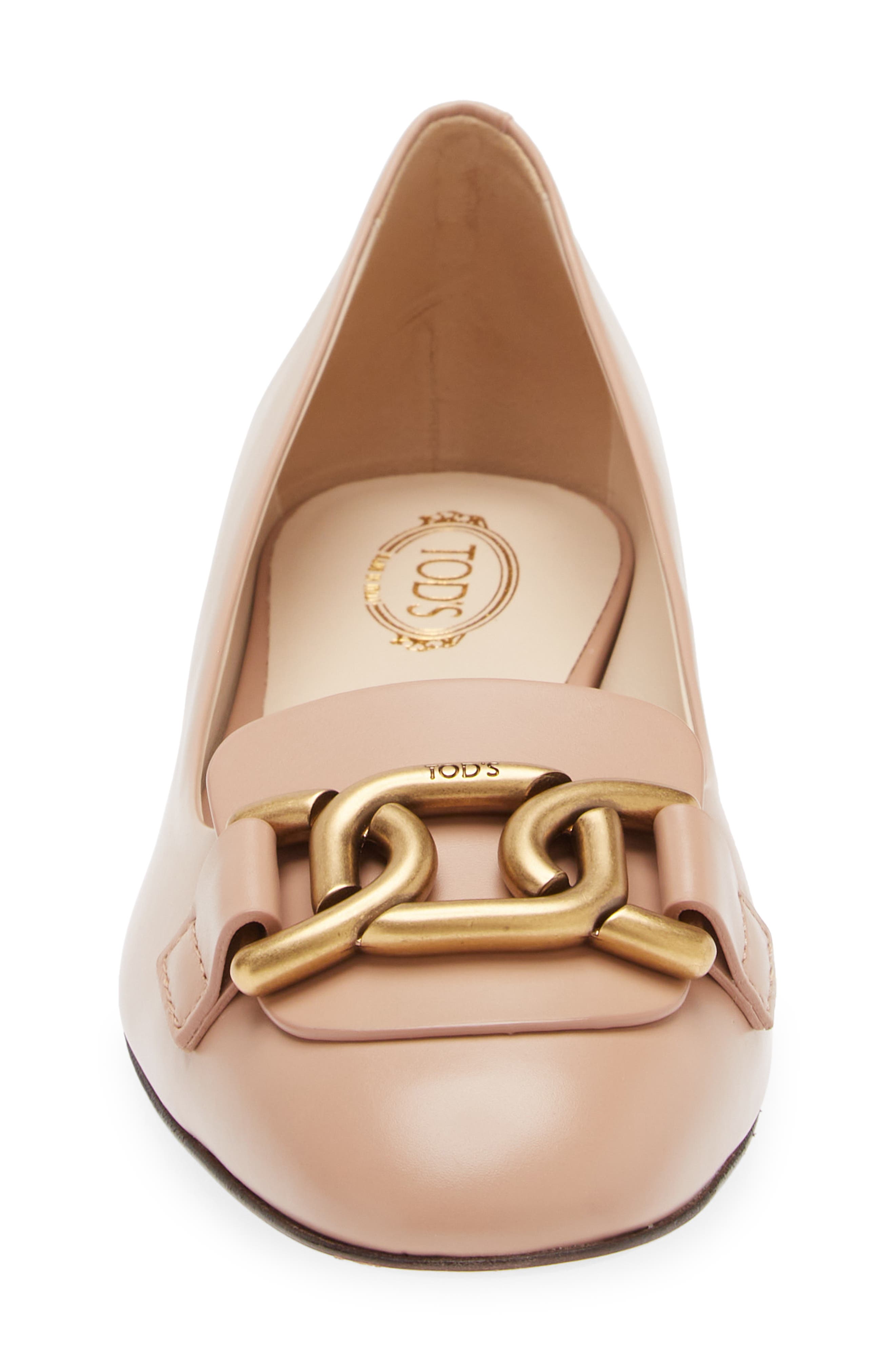 Tod's Kate Chain Ballet Flat, Alternate, color, 