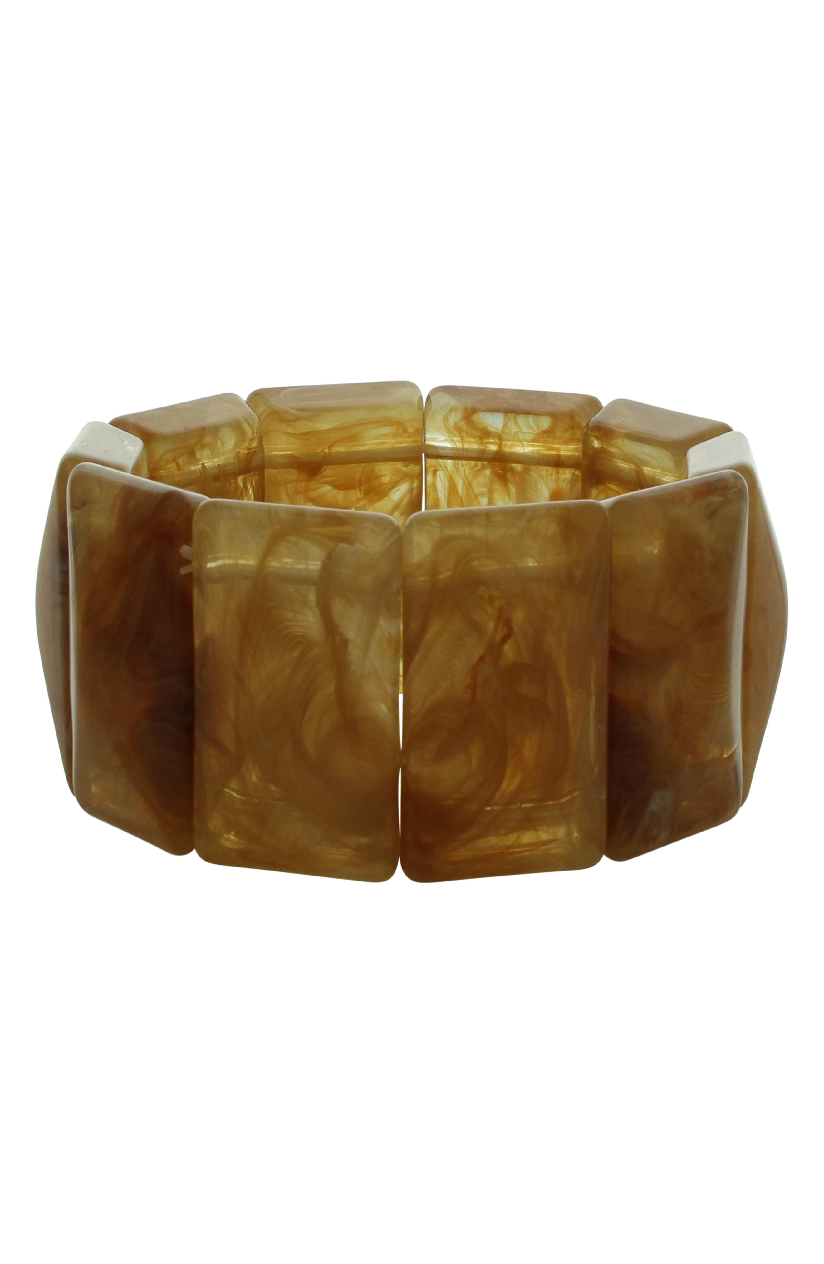 OLIVIA WELLES Cammie Resin Stretch Bracelet