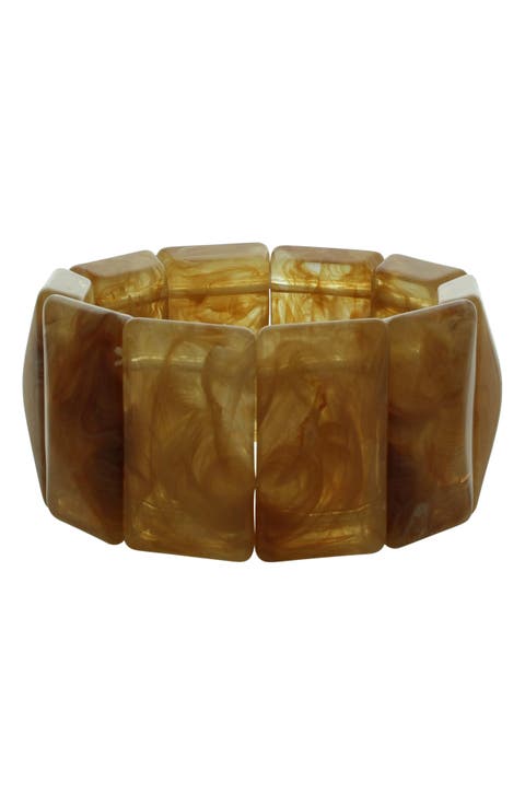 Cammie Resin Stretch Bracelet