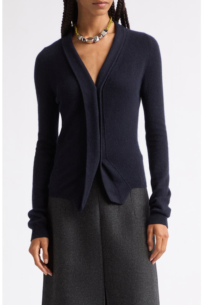 Shawl Collar Cashmere Cardigan, Main, color, NAVY