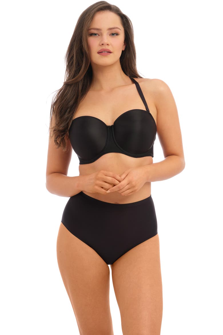 Convertible Underwire Bra, Alternate, color, BLACK