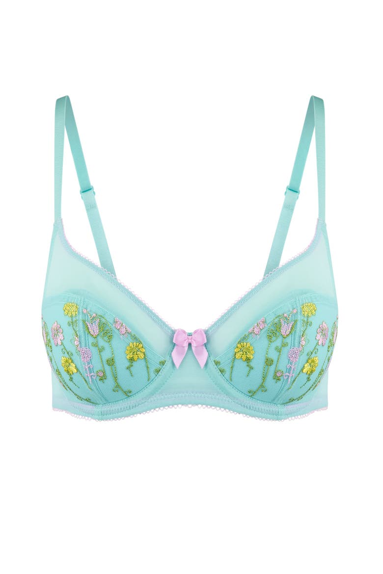 Elie Contour Demi Bra, Alternate, color, Light blue