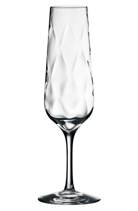 'Dizzy Diamond' Champagne Flute