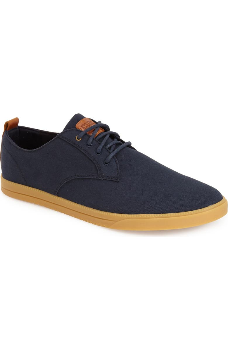 CLAE Ellington Sneaker, Main, color, Deep Navy Canvas