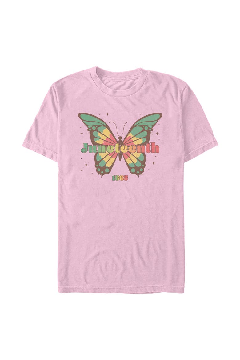 Men's Lost Gods Colorful Juneteenth Butterfly  Graphic T-Shirt, Main, color, Blossom