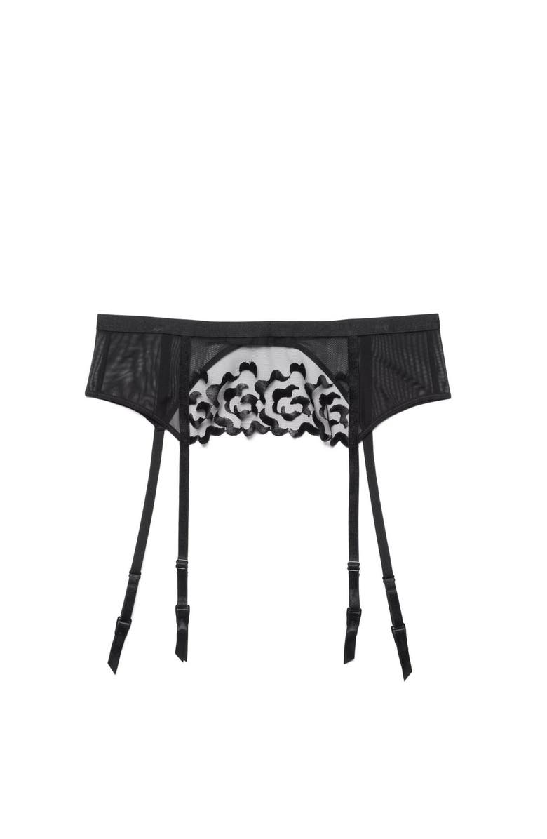 Adore Me Tiana Garter Belt Lingerie, Main, color, 