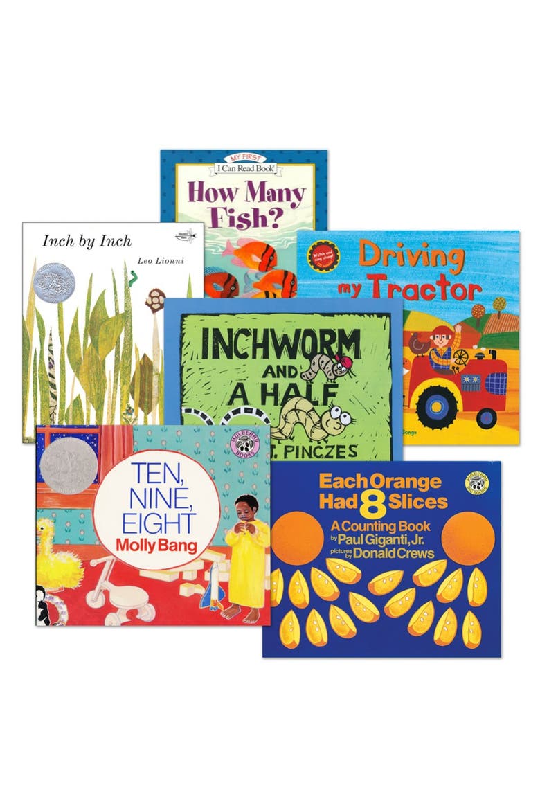 Fun with Math Books - Set of 6, Main, color, Black