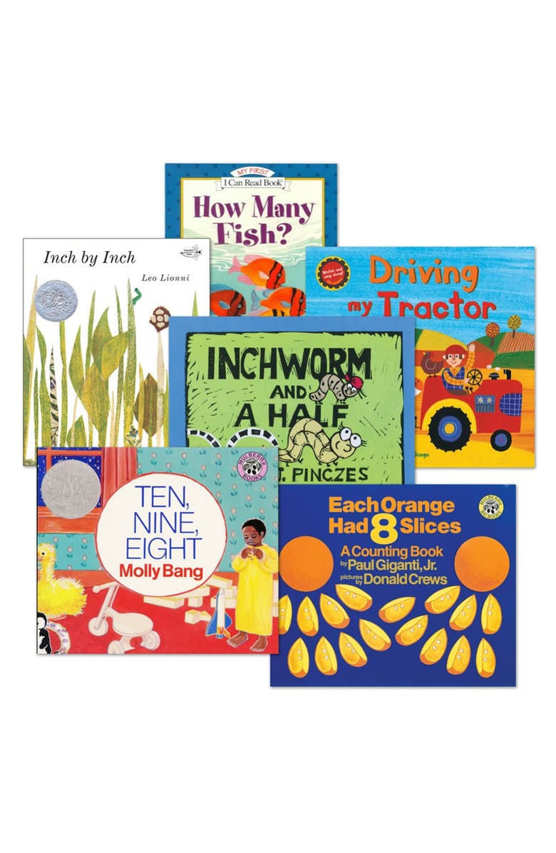 Kaplan Early Learning Company Fun with Math Books - Set of 6, Main, color, Black